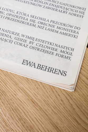 Ewa Behrens photobook
