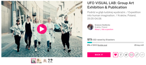 Crowdfunding Ufo Visual Lab
